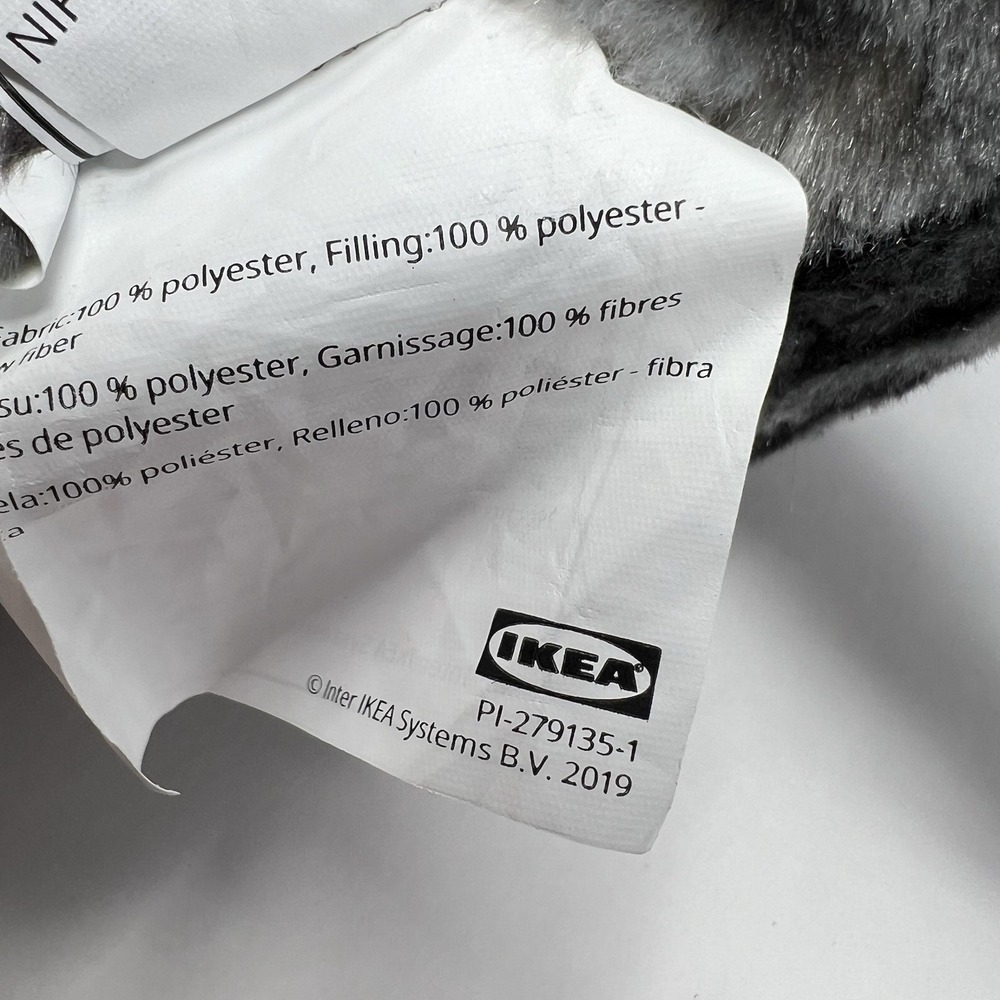 IKEA Cat Plush Lilleplutt Gray Striped Kitten Kitty Stuffed Animal Soft Toy Gift - Picture 7 of 14